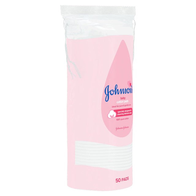 Johnson's Baby Wattepads 50 Pads, britische Version