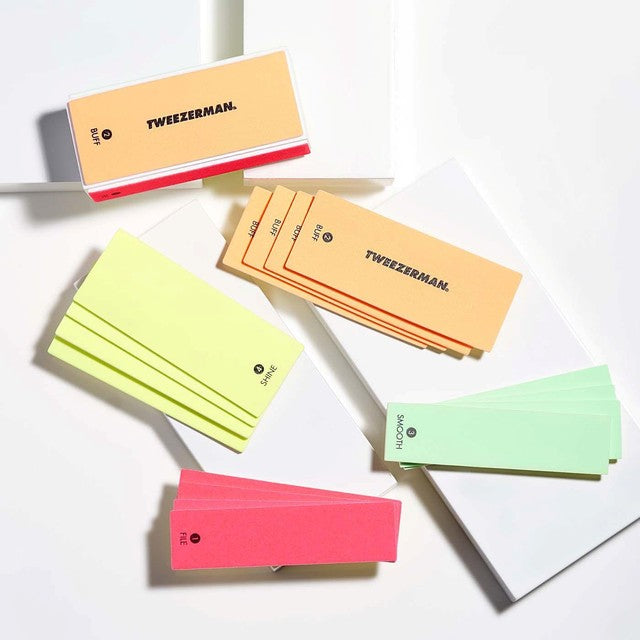 Tweezerman Neon Hot nail buffer (British brand)