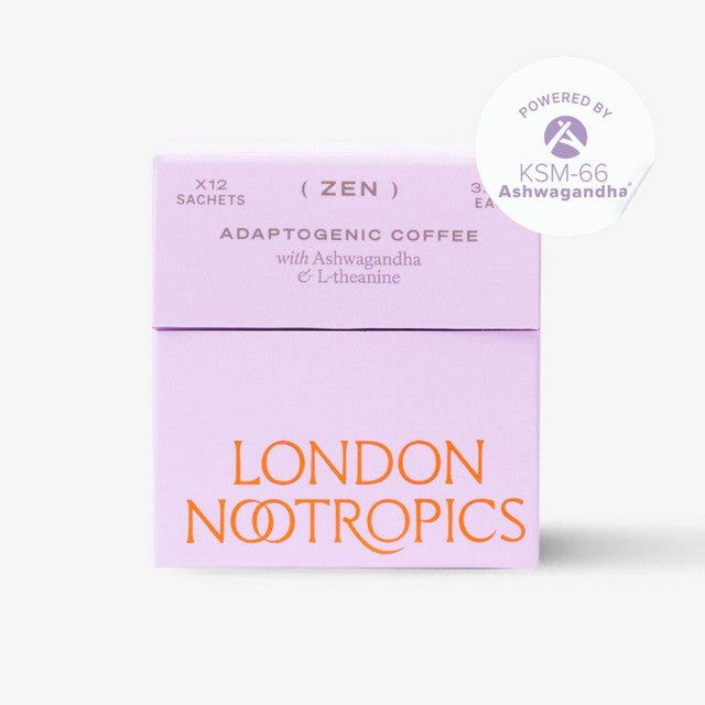 London Nootropics Zen adaptogenic coffee 12 sachets, UK version