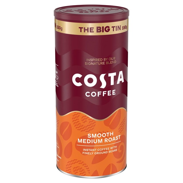 Costa Premium Instant Smooth freeze-dried instant coffee 150g - British product