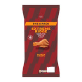 M&S Sizzling Steak crisps 6 pack, imported from the UK