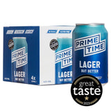 Prime Time Lager gluten-free beer 440ml - British product