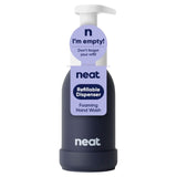 Neat Midnight refillable foaming hand wash bottle - British product