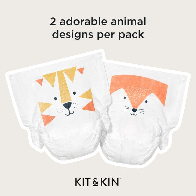 Kit & Kin hypoallergenic nappies size 4 (9-14kg), UK version