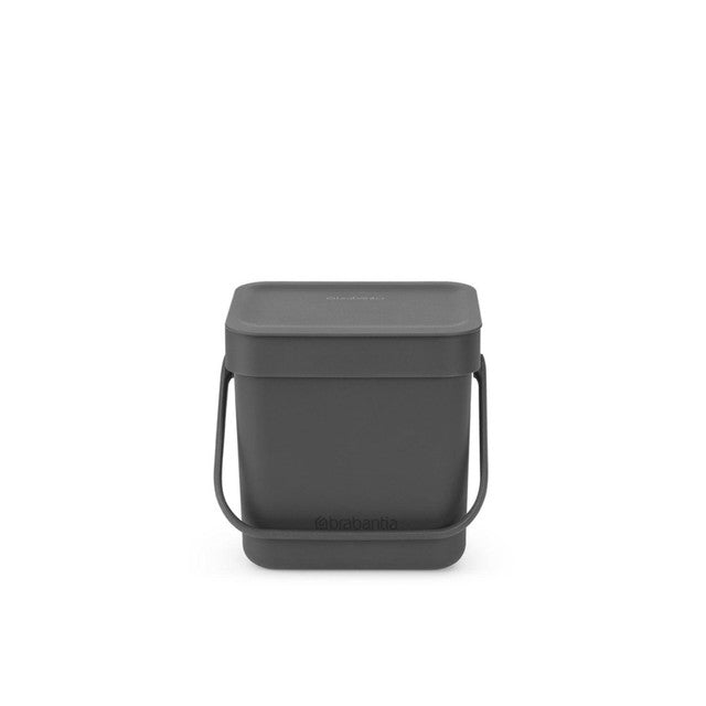 Brabantia Grey compost bin 3 litre - British product