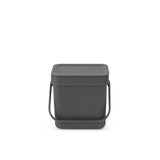 Brabantia Grey compost bin 3 litre - British product