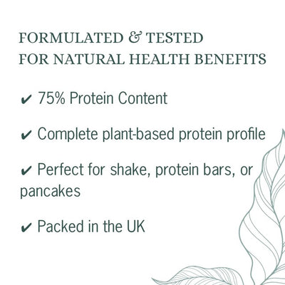Green Origins Mélange de protéines végétales bio avec riz, pois, chanvre Poudre de protéine végétale 250g