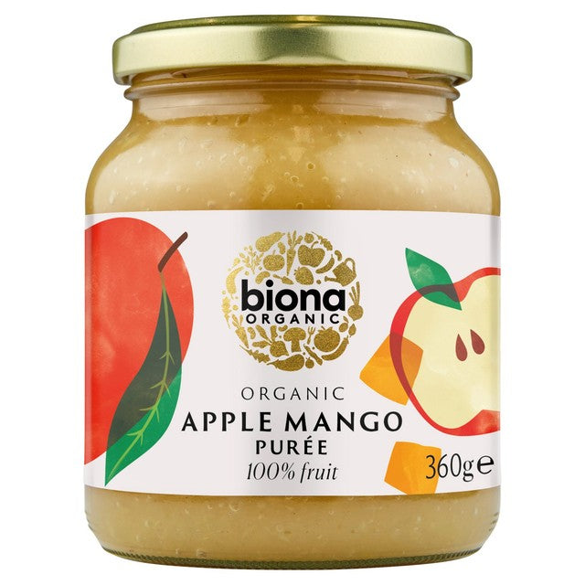 Biona Organic Apple Mango Puree 360g - British product
