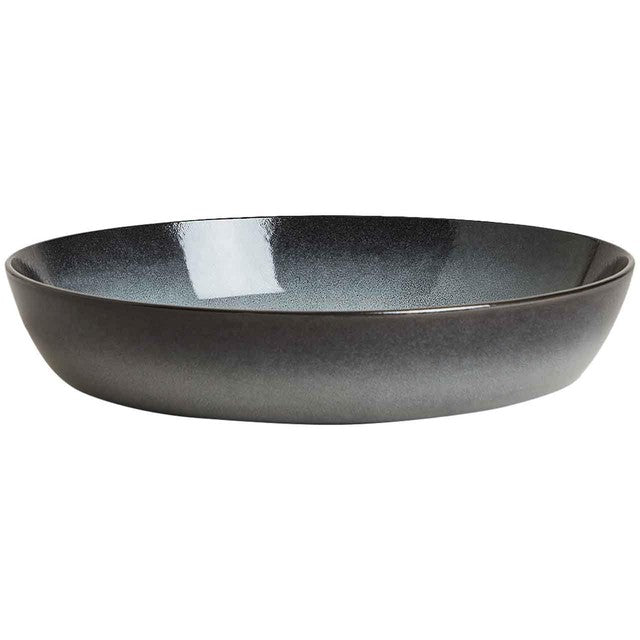 M&S Amberley grey stoneware pasta bowl - British product