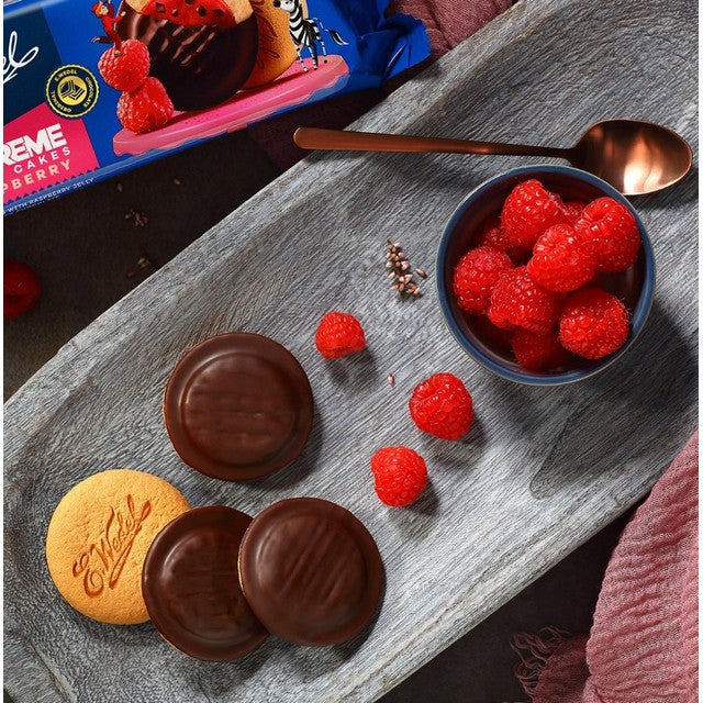 E. Wedel Raspberry Jaffa Cakes 147g (British brand)