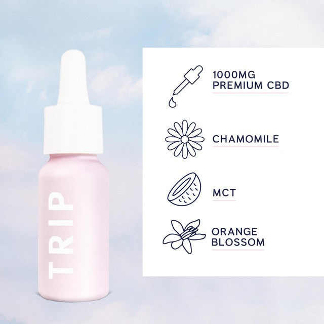Trip Orange Blossom CBD oil 15ml (British brand)