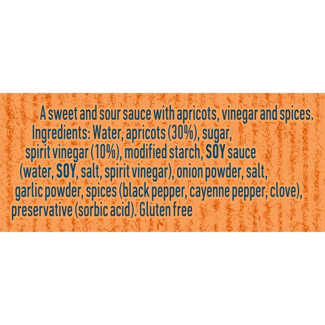 Hellmann's Sweet & Sour Sauce 250ml, UK version