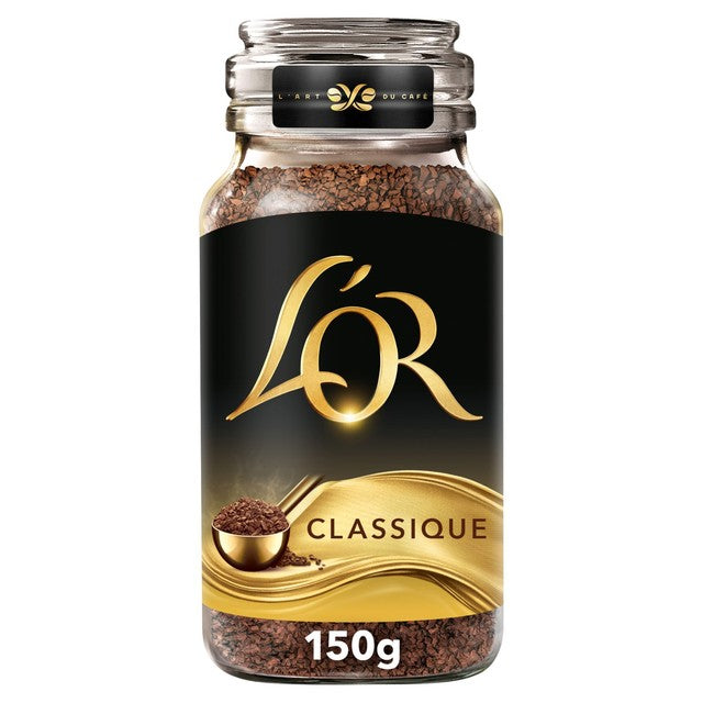 L'OR Classique instant coffee jar - British product