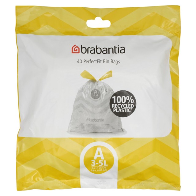 Brabantia A bin liner dispenser pack 3L - British product