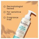 Aveeno Calm+Restore Nourishing Oat Gesichtsreiniger 200ml - Britisches Produkt