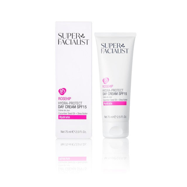 Super Facialist Rose Hydrating Day Cream 75ml (British brand)