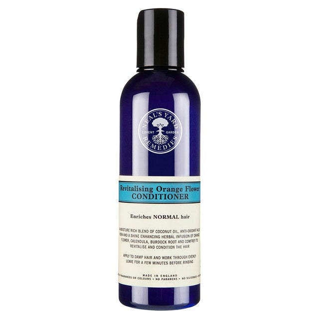 Neal's Yard Orange Flower Conditioner 200ml, imported from the UK