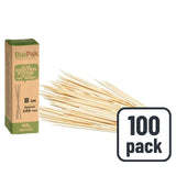 BioPak bamboo cocktail sticks 100 pack - British product
