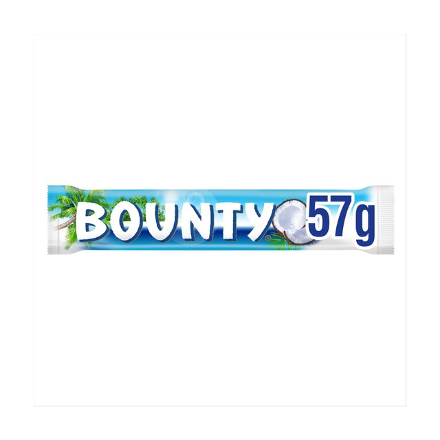 Bounty milk chocolate coconut bar (British brand)