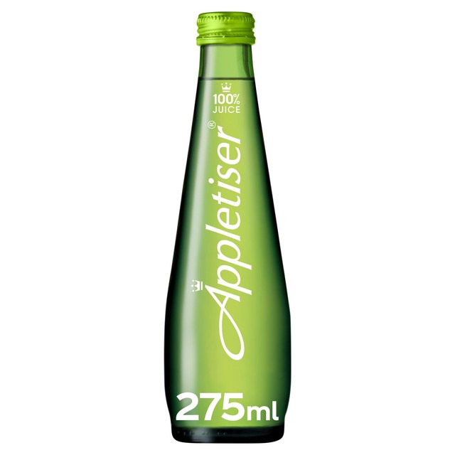 Appletiser sparkling apple juice 275ml bottle - British product