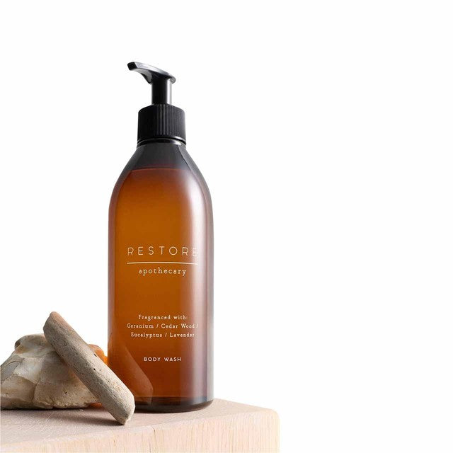 M&S Apothecary Restore body wash (British brand)