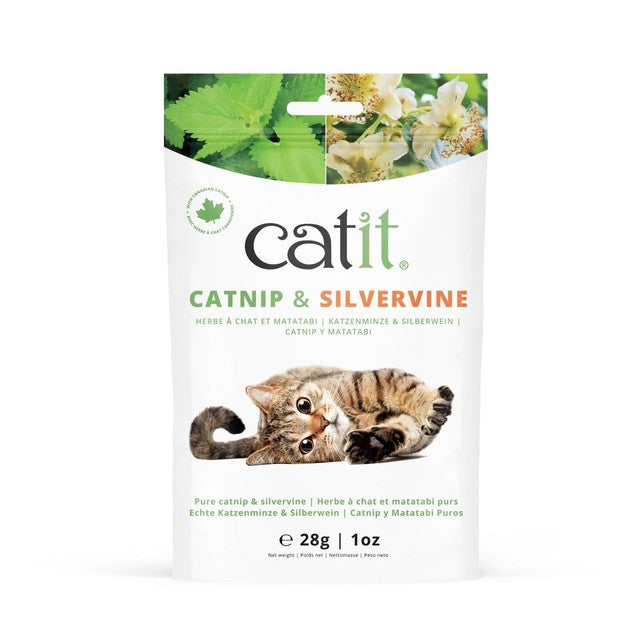 Catit catnip and silvervine mix 28g - British product