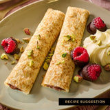 St Pierre chocolate and hazelnut filled crepes 6x32g (British brand)