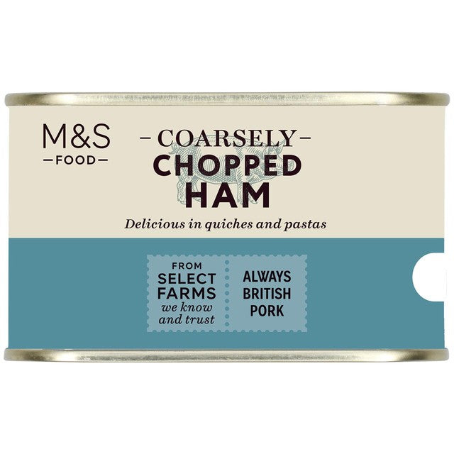 M&S chopped ham 198g, imported from the UK