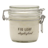 Daylesford Organic Fig Leaf scented candle Medium 180g - British product