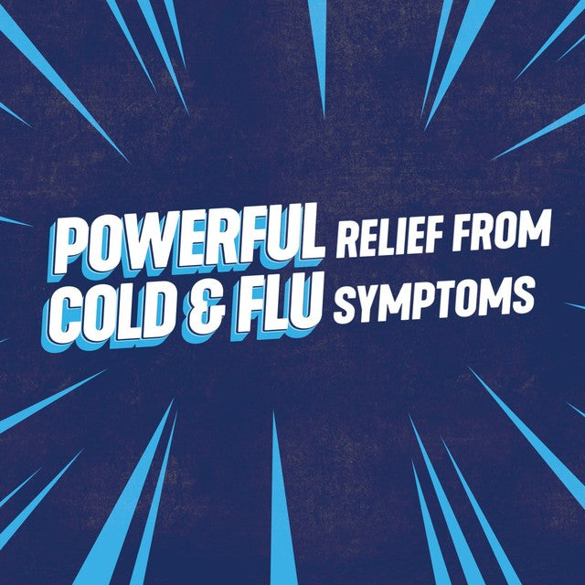 Beechams max strength cold and flu capsules 16 count, imported from the UK
