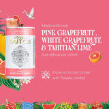 Double Dutch pink grapefruit soda 6 x 150ml - British product
