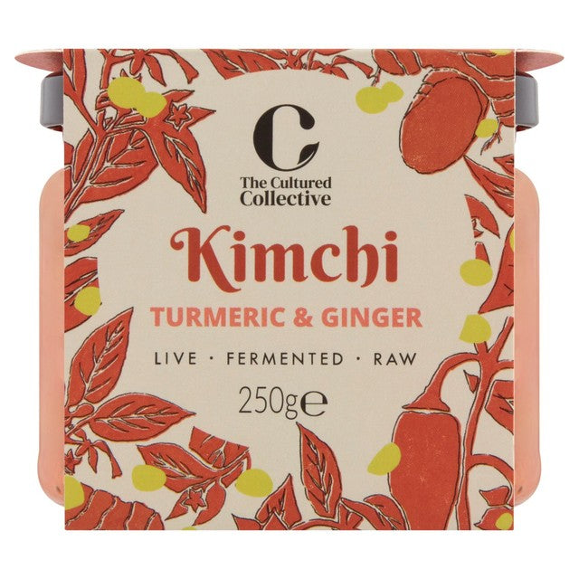 The Cultured Collective Turmeric & Ginger Kimchi 250g (British brand)