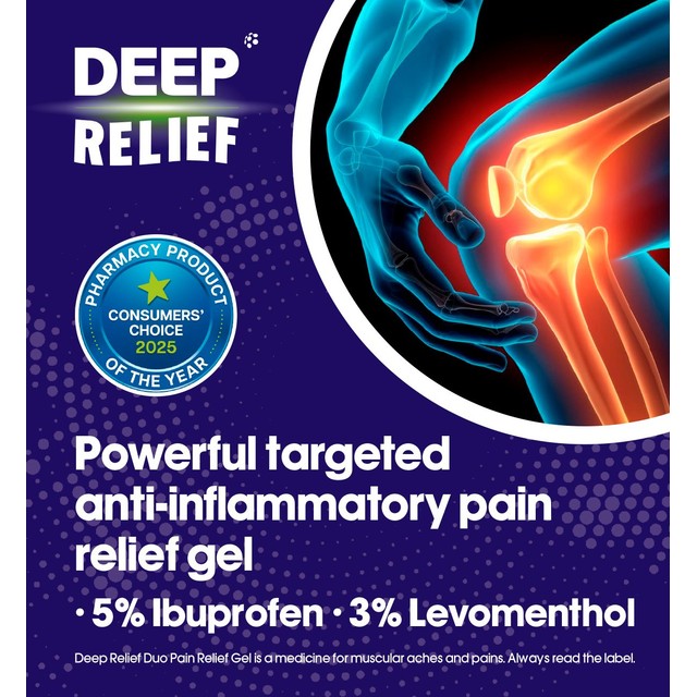 Deep Relief gel 50g - British product