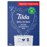 Tilda Pure Basmati Rice boil in bag 500g (British brand)