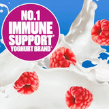 Actimel raspberry yoghurt drink multipack 8 x 100g - British product