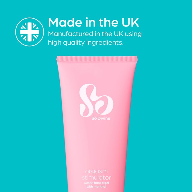 So Divine orgasm gel 100ml (British brand)