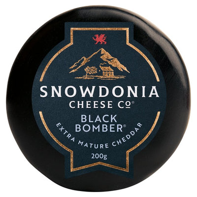 M&S Snowdonia Black Bomber Extra Mature Cheddar Cheese 200g- Buy online at McGrocer
