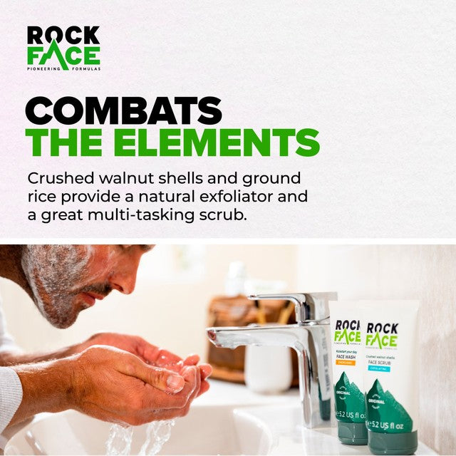 Rock Face Exfoliating Face Scrub Citrus Fresh 100ml, imported from the UK