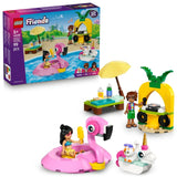 Lego Friends unicorn flamingo pool party set 99 pieces, UK version