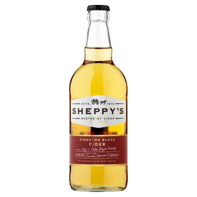 Sheppy's Kingston Black cider 500ml, UK version