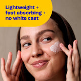 E45 face suncream SPF50+ tube sunscreen for sensitive skin (British brand)