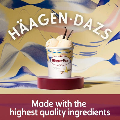 M&S Häagen-Dazs Vanilla Dairy Ice Cream 460ml- Buy online at McGrocer