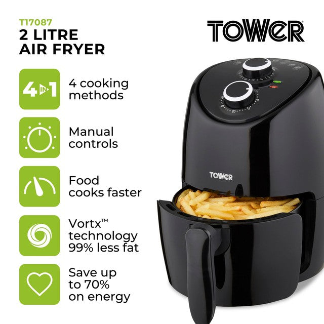 Tower Vortx air fryer 2 litre, UK version