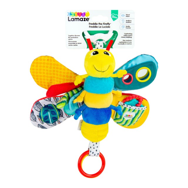 Lamaze Freddie the Firefly buggy toy 21.5 x 8.5 x 29cm, UK version