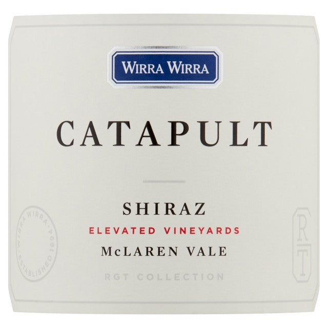Wirra Wirra Catapult Shiraz red wine 750ml bottle (British brand)