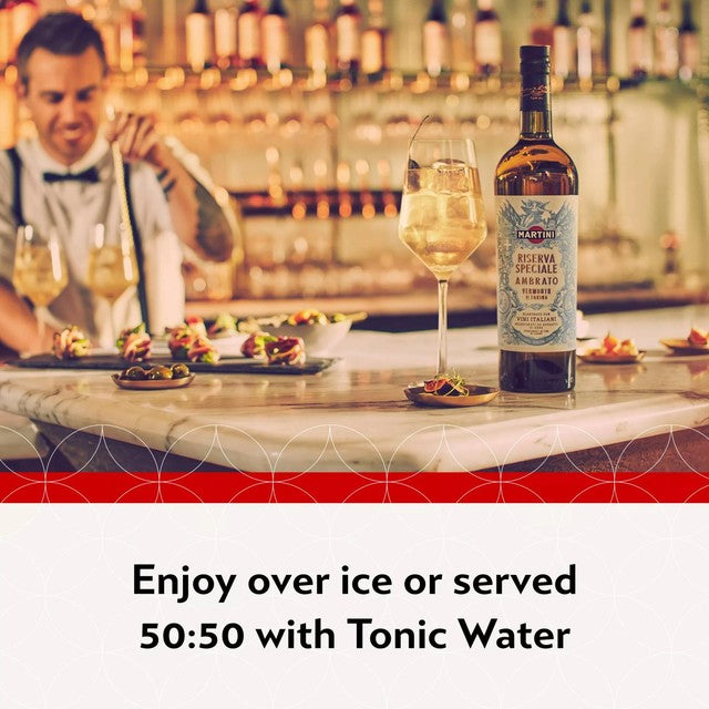 Martini Riserva Speciale Ambrato Vermouth 75cl, imported from the UK