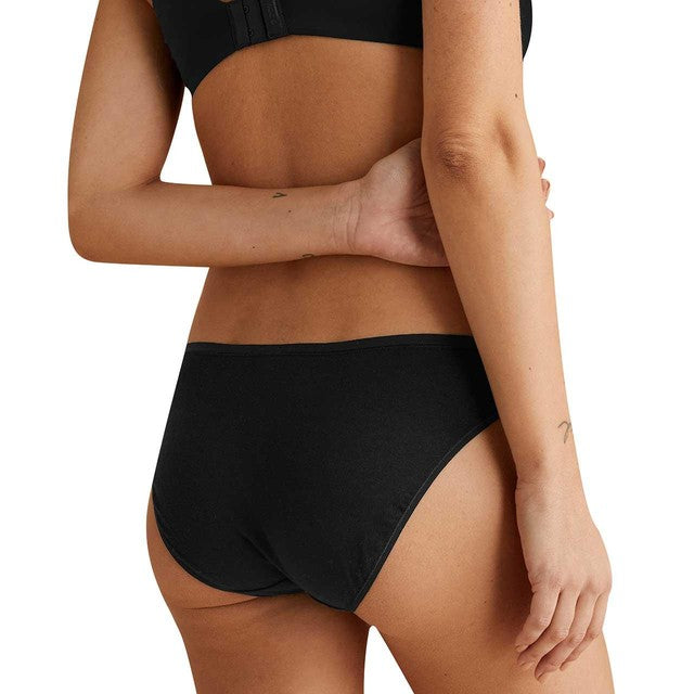 M&S Bikini Knickers Black Size 18, imported from the UK