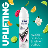 Sure women's antiperspirant deodorant Invisible Pure 150ml (British brand)