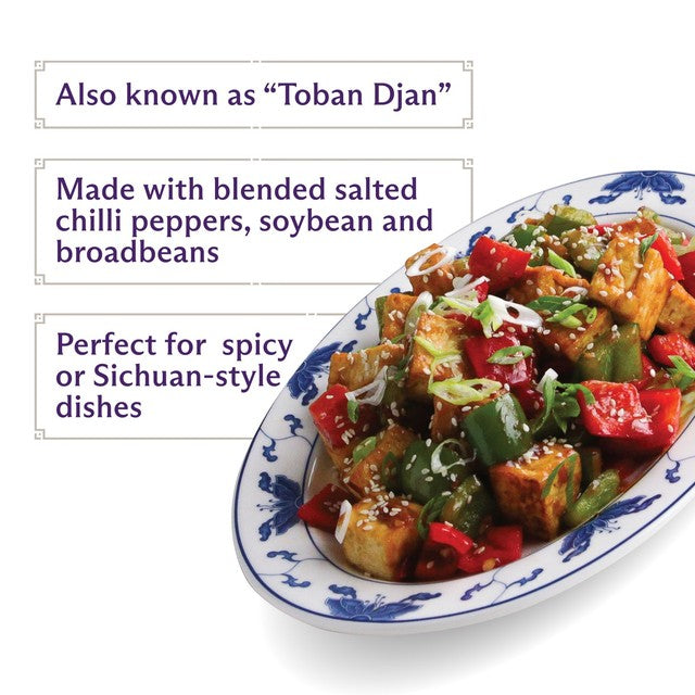 Lee Kum Kee Chilli Bean Sauce 195g, UK version