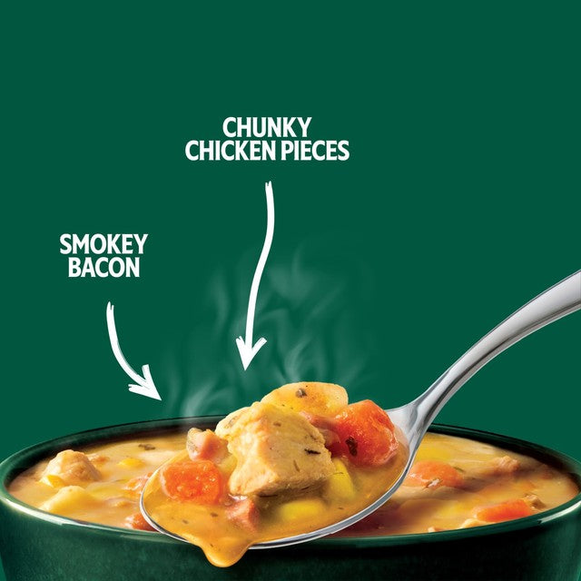 Heinz chicken and bacon chunky big soup 400g, UK version